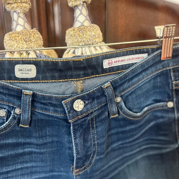 AG Adriano Goldshmied Ballad Jeans size 25 regular jeans excellent condi… - Picture 3 of 5